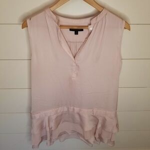 Banana Republic Sleeveless Pink Blouse